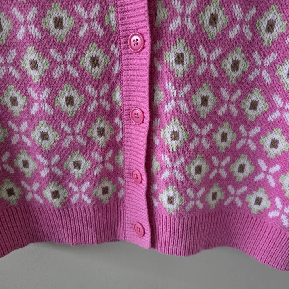 NWT Sunday Best S Y2K Barbie Coquette Girl Cottagecore Wool Blend Knit Vest - Picture 12 of 16